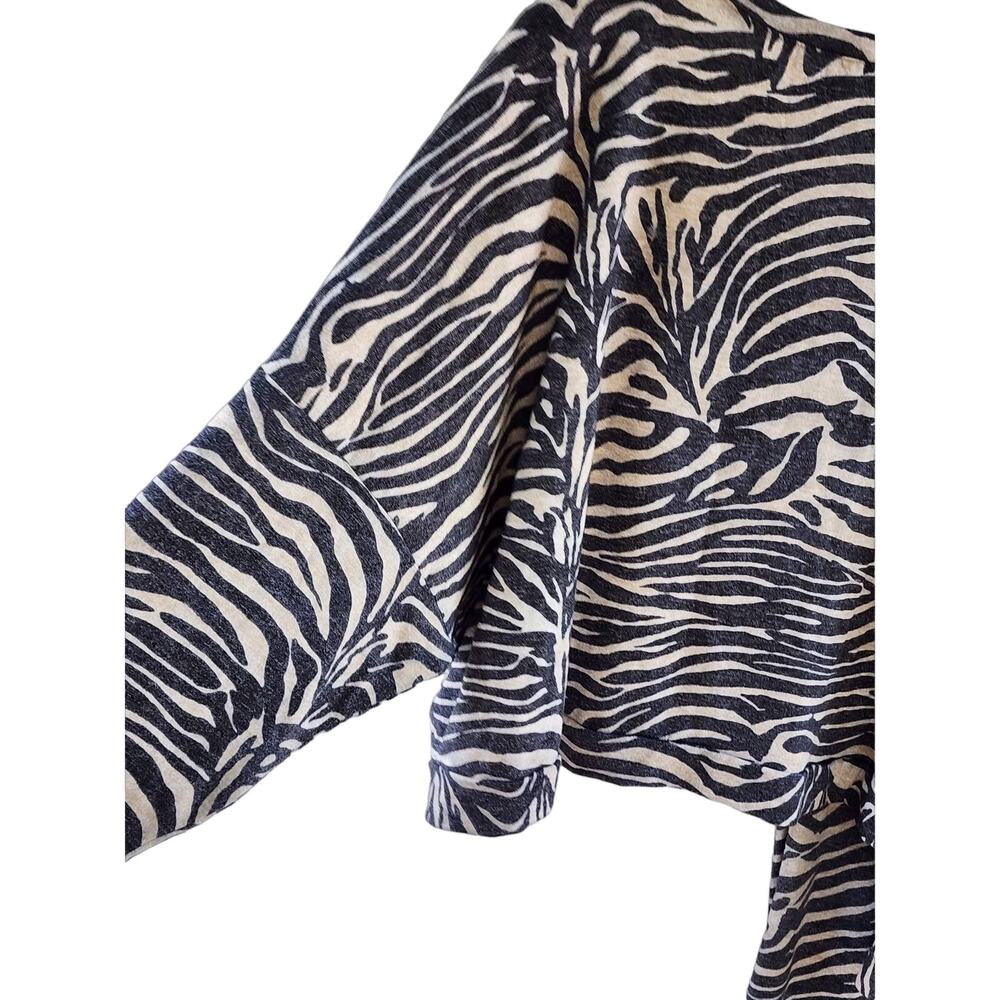 Express Zebra Print Lounge Set Top & Joggers | Co… - image 7